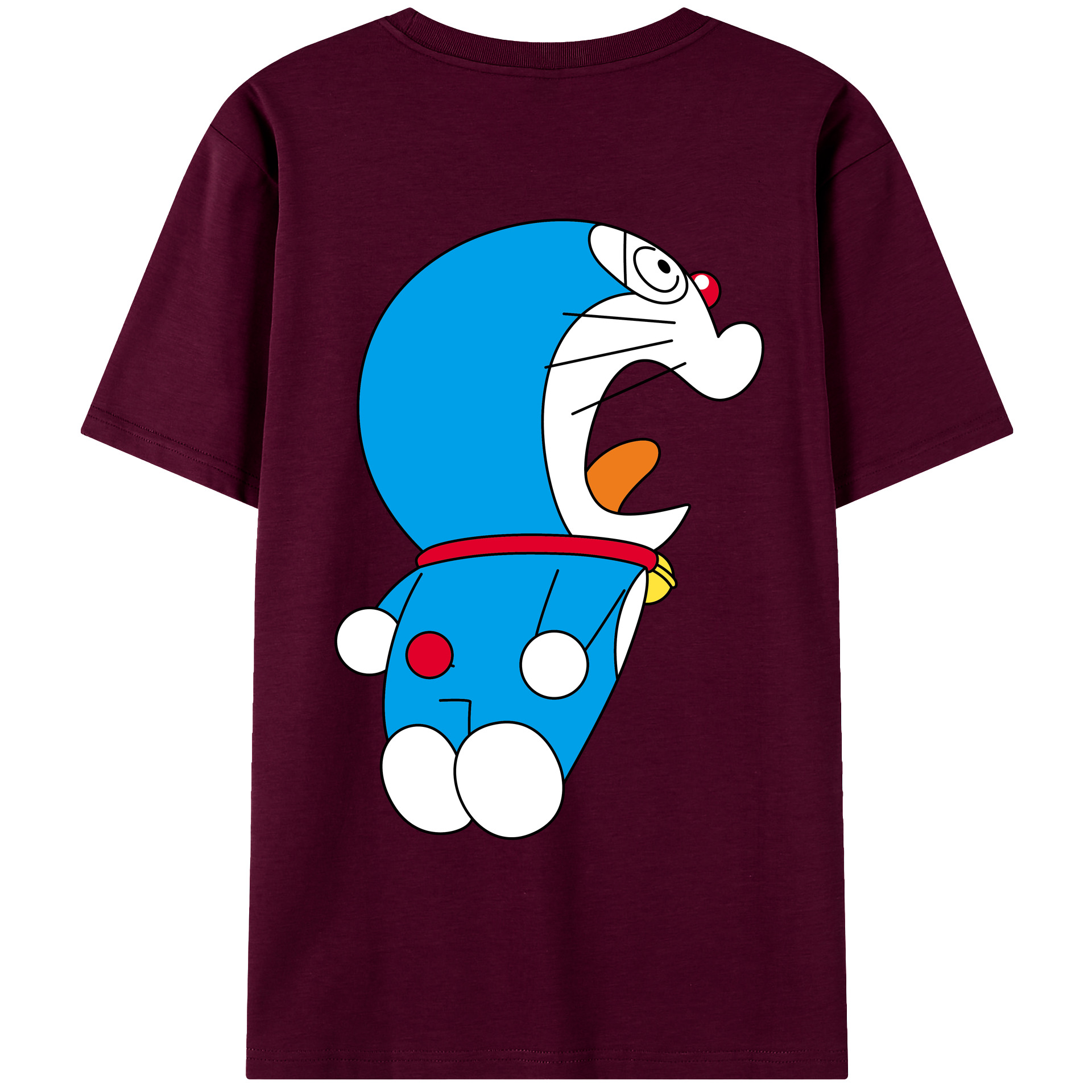 （画像用） ドラえもん Doraemon レディース半袖Tシャツ(バックプリント)